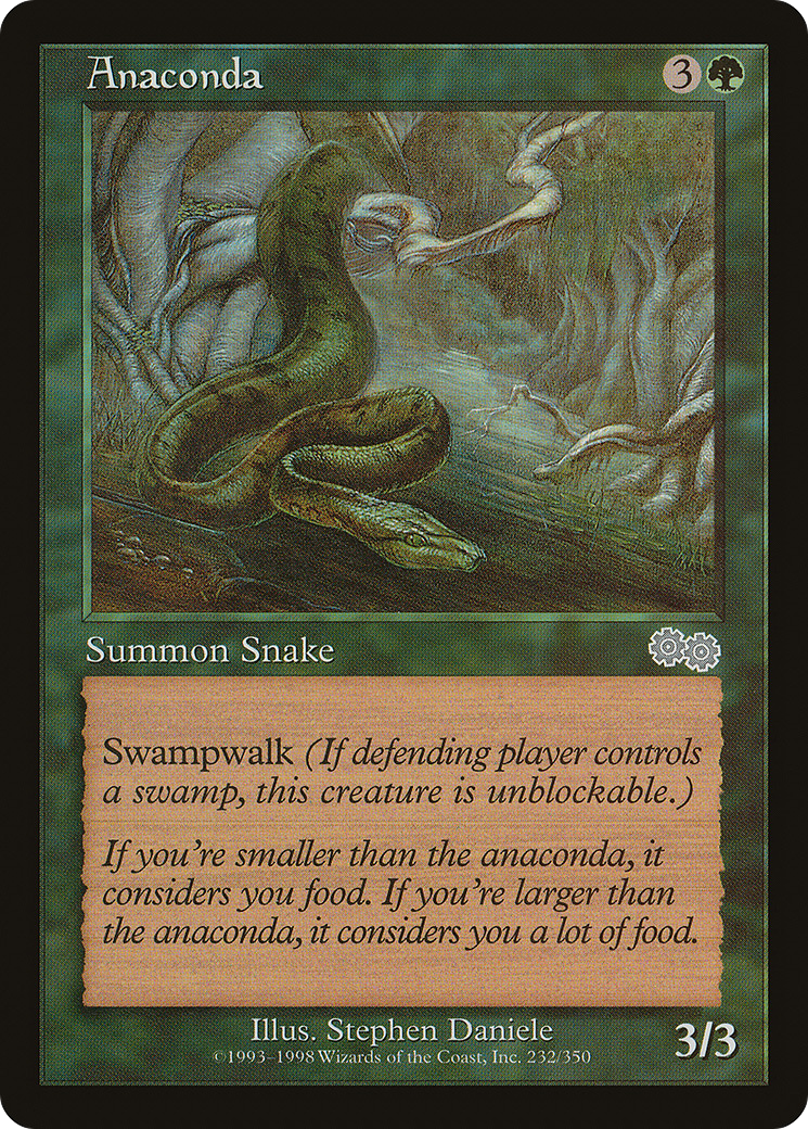 {C} Anaconda [Urza's Saga][USG 232]