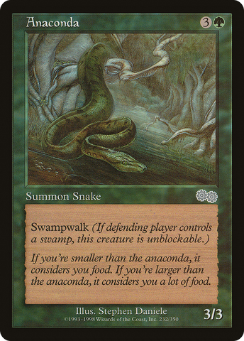 {C} Anaconda [Urza's Saga][USG 232]