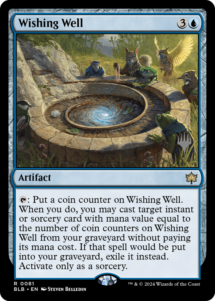{@R} Wishing Well (Promo Pack) [Bloomburrow Promos][PP BLB 081]