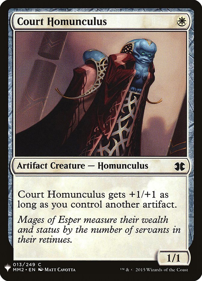{C} Court Homunculus [Mystery Booster][MB1 MM2 013]