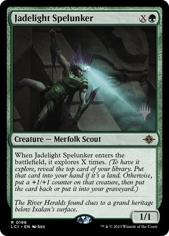 {@R} Jadelight Spelunker (Promo Pack) [The Lost Caverns of Ixalan Promos][PP LCI 196]
