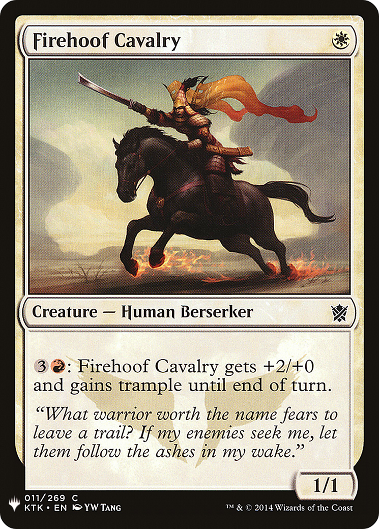 {C} Firehoof Cavalry [Mystery Booster][LS KTK 011]