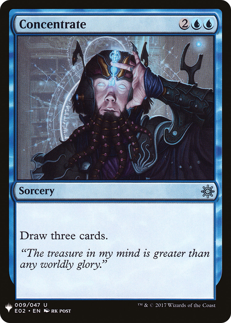 {C} Concentrate [Mystery Booster][LS E02 009]