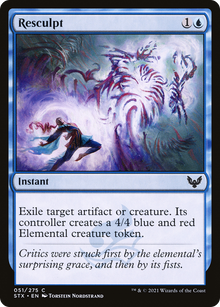 {C} Resculpt [Strixhaven: School of Mages][STX 051]