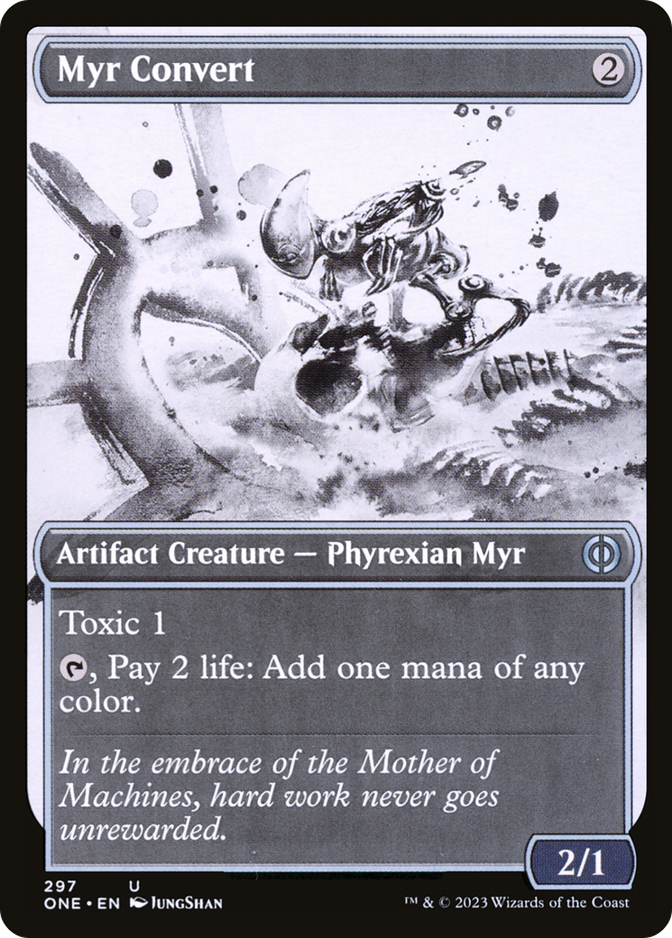 {C} Myr Convert (Showcase Ichor) [Phyrexia: All Will Be One][ONE 297]