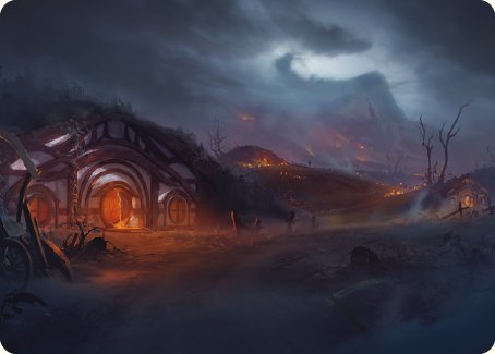 {A} Field of Ruin Art Card [The Lord of the Rings: Tales of Middle-earth Art Series][ALTR 077]