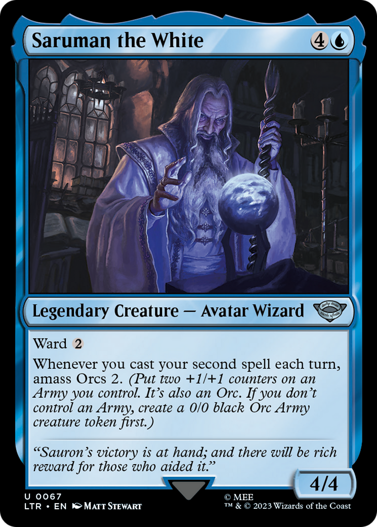 {C} Saruman the White [The Lord of the Rings: Tales of Middle-Earth][LTR 067]