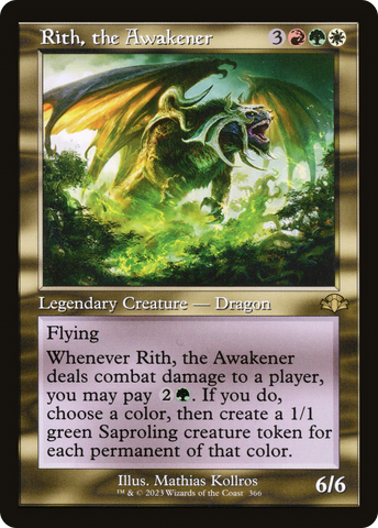{R} Rith, the Awakener (Retro) [Dominaria Remastered][DMR 366]