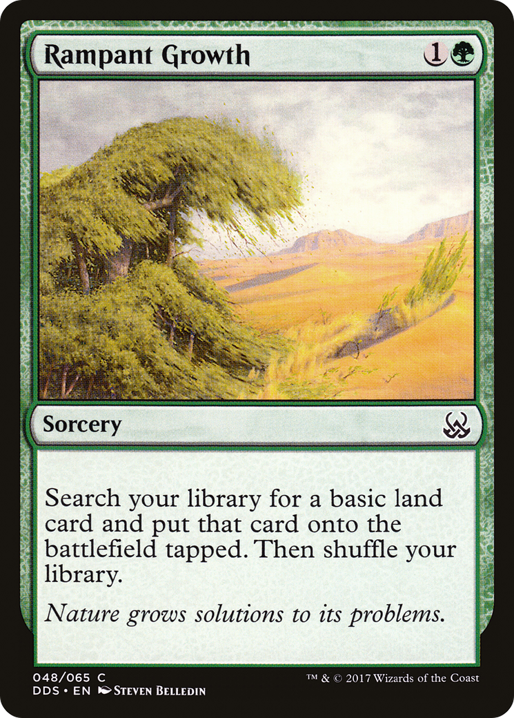 {C} Rampant Growth [Duel Decks: Mind vs. Might][DDS 048]