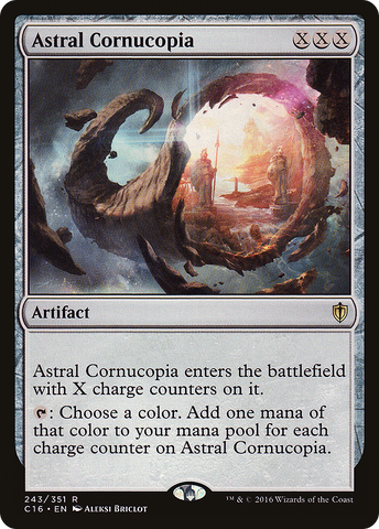 {R} Astral Cornucopia [Commander 2016][C16 243]