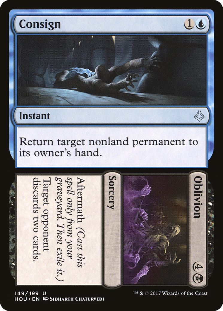 {C} Consign // Oblivion [Hour of Devastation][HOU 149]