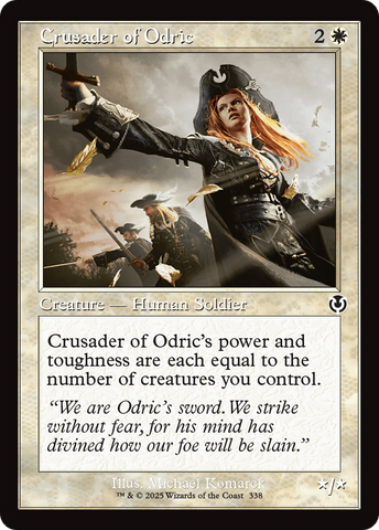 {C} Crusader of Odric (Retro Frame) [Innistrad Remastered][INR 338]