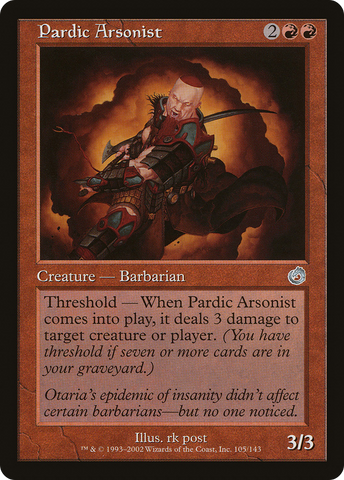 {C} Pardic Arsonist [Torment][TOR 105]