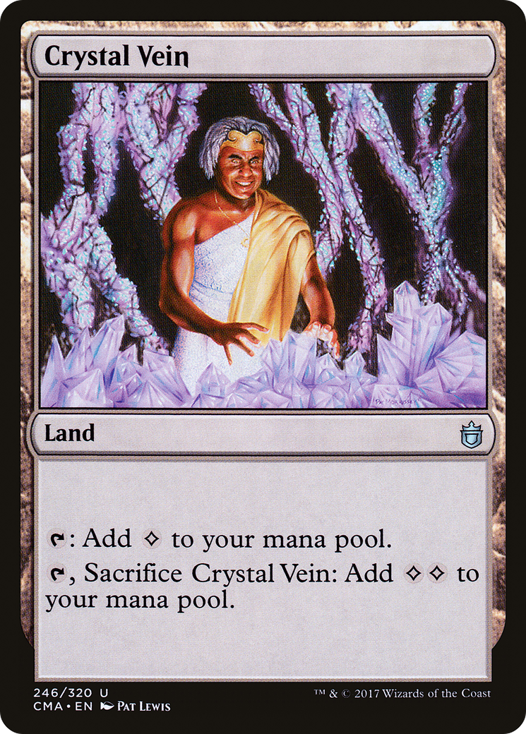 {C} Crystal Vein [Commander Anthology][CMA 246]