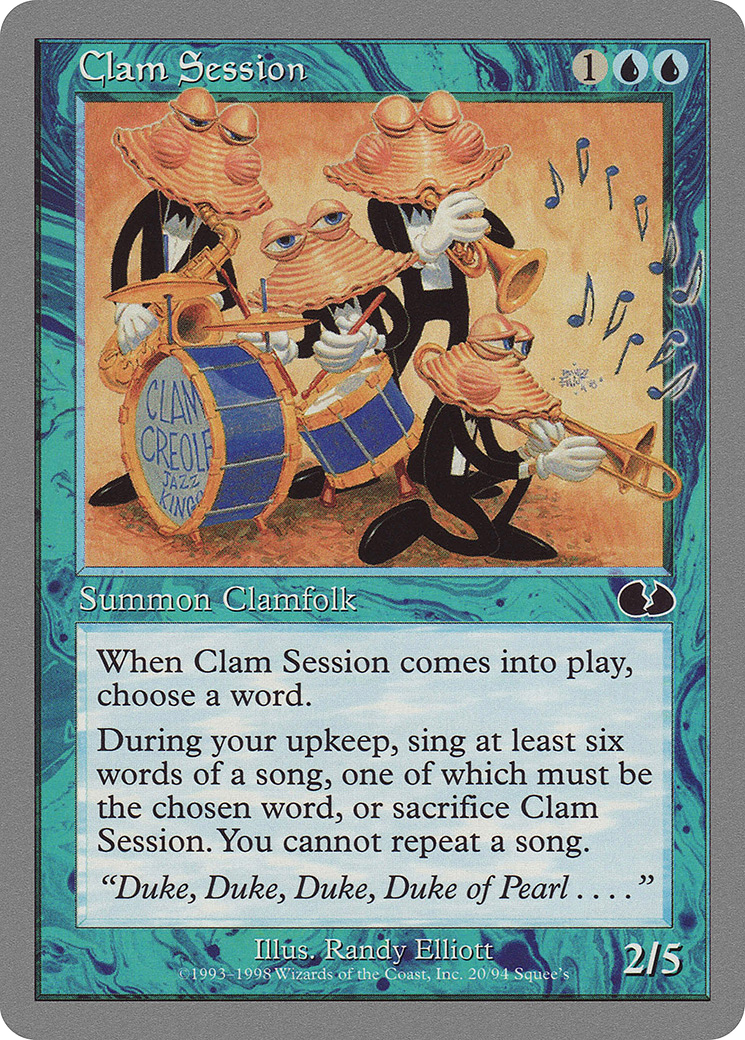 {C} Clam Session [Unglued][UGL 020]