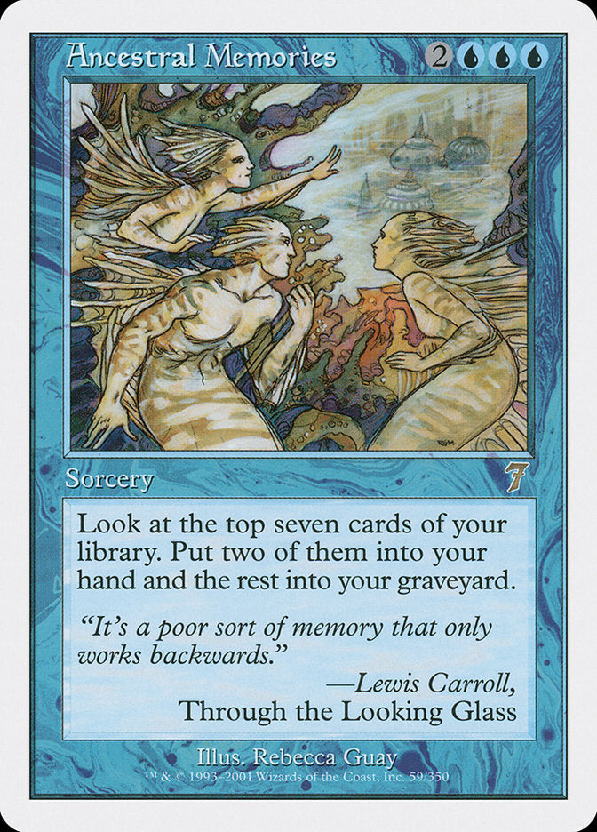 {R} Ancestral Memories [Seventh Edition][7ED 059]