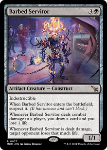 {@R} Barbed Servitor [Murders at Karlov Manor][MKM 077]