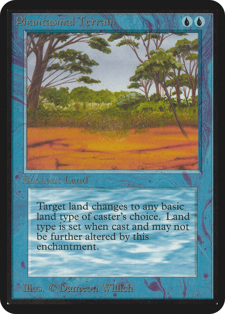 {C} Phantasmal Terrain [Alpha Edition][LEA 068]