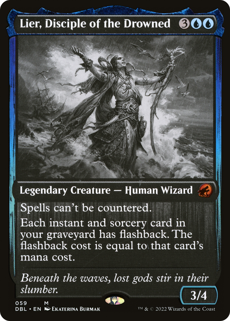 {R} Lier, Disciple of the Drowned [Innistrad: Double Feature][DBL 059]