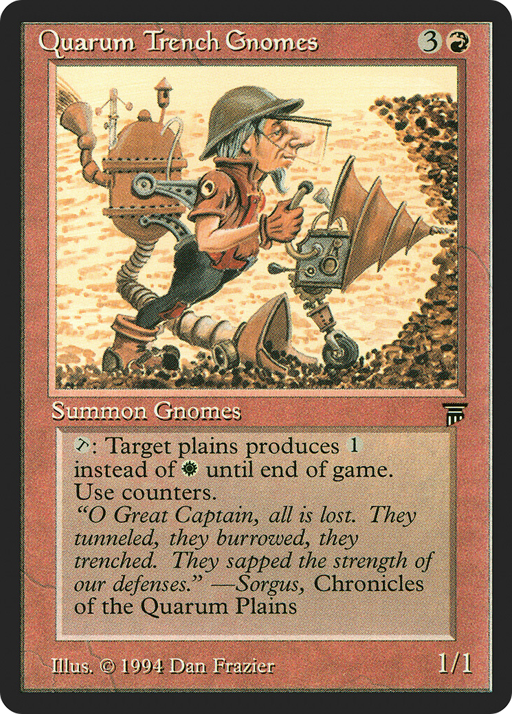 {R} Quarum Trench Gnomes [Legends][LEG 162] - Misty Mountain Games