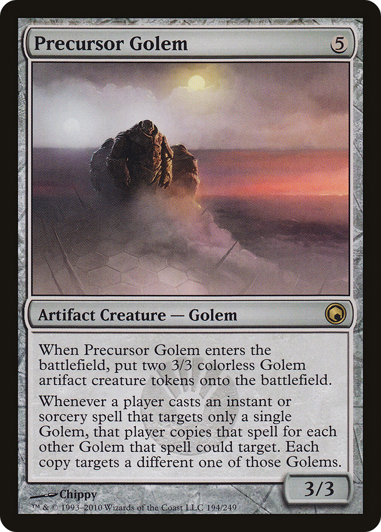 {R} Precursor Golem [Scars of Mirrodin][SOM 194]