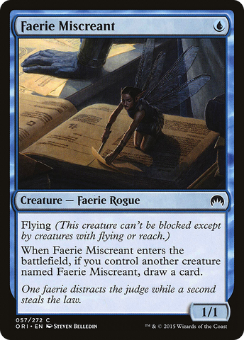 {C} Faerie Miscreant [Magic Origins][ORI 057]