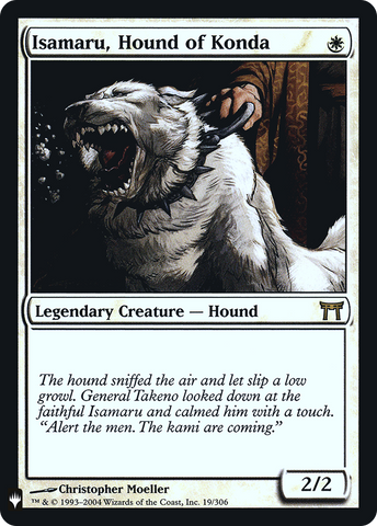 {R} Isamaru, Hound of Konda [Mystery Booster][LS CHK 019]