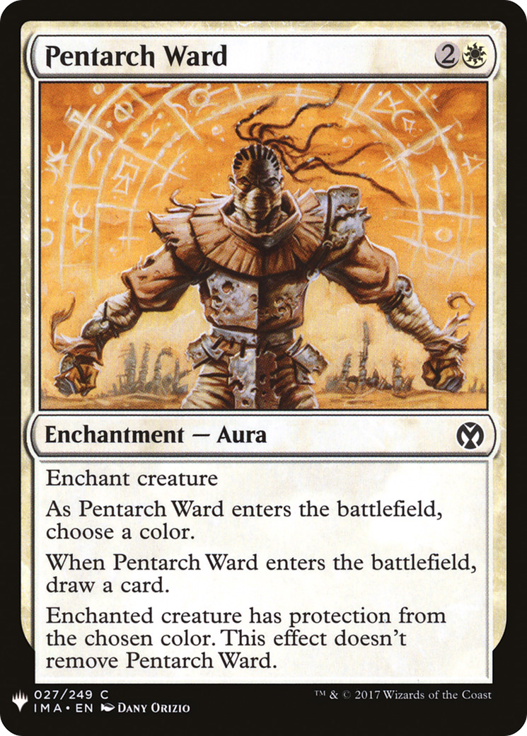 {C} Pentarch Ward [Mystery Booster][LS IMA 027]