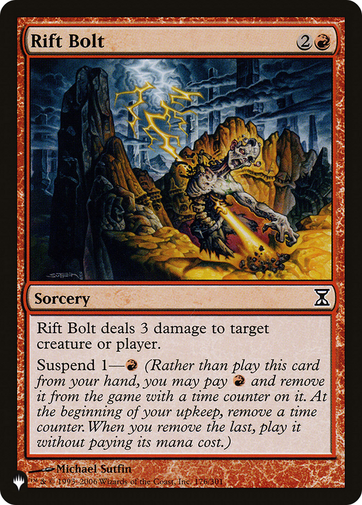 Rift Bolt [LIST TSP-176]