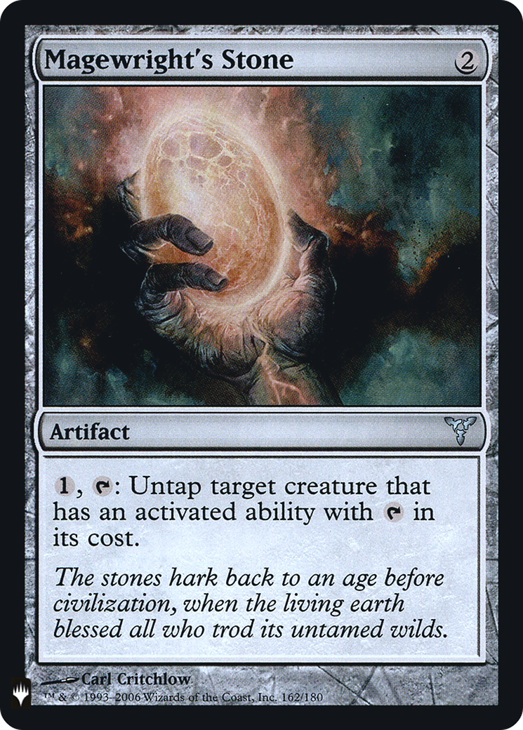 {C} Magewright's Stone [LIST DIS-162]  Foil