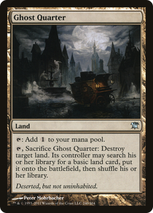 {C} Ghost Quarter [Innistrad][ISD 240]