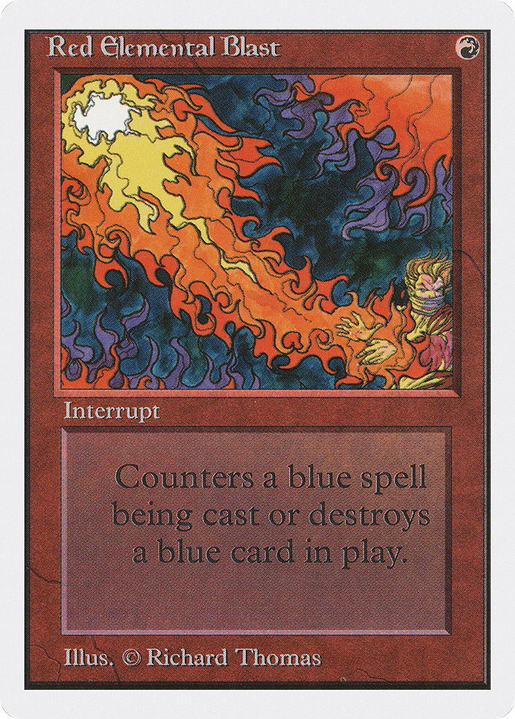 {C} Red Elemental Blast [Unlimited Edition][2ED 170] - Misty Mountain Games