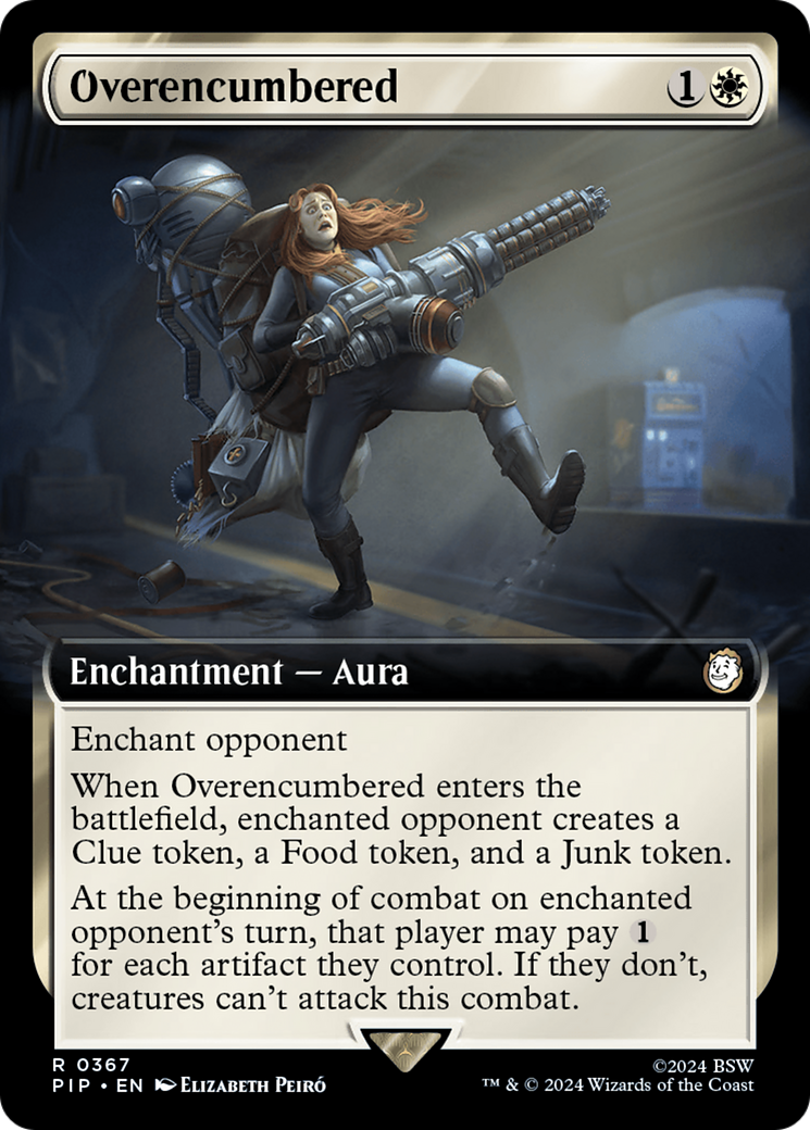 {R} Overencumbered (Extended Art) [Fallout][PIP 367]