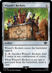 {C} Wizard's Rockets [The Lord of the Rings: Tales of Middle-Earth][LTR 252]