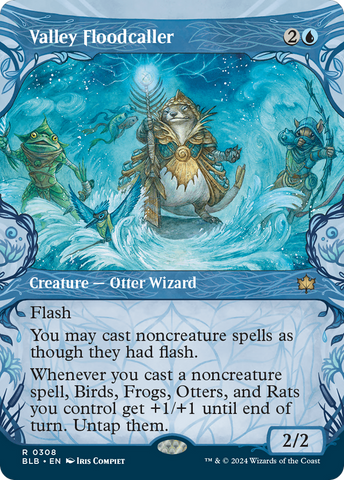 {@R} Valley Floodcaller (Showcase) [Bloomburrow][BLB 308]