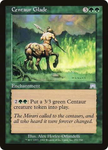 {C} Centaur Glade [Onslaught][ONS 251]