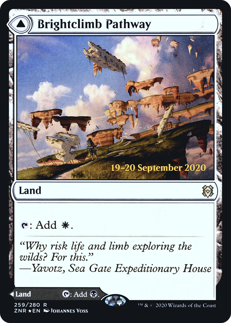 {R} Brightclimb Pathway // Grimclimb Pathway [Zendikar Rising Prerelease Promos][PR ZNR 259] - Misty Mountain Games