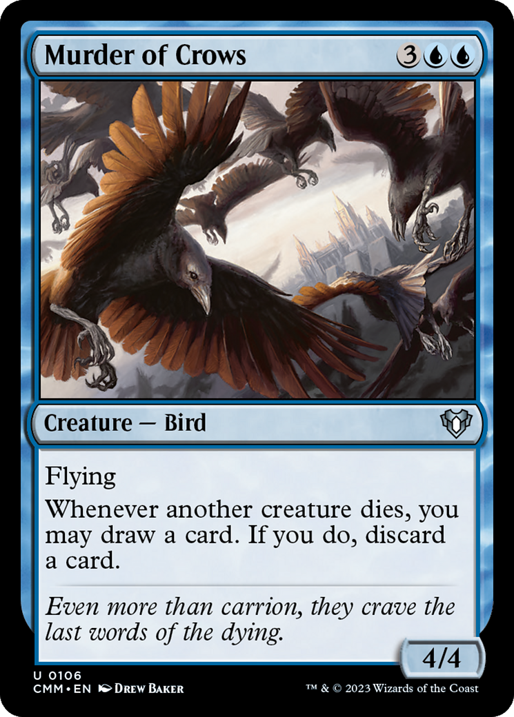 {C} Murder of Crows [Commander Masters][CMM 106]