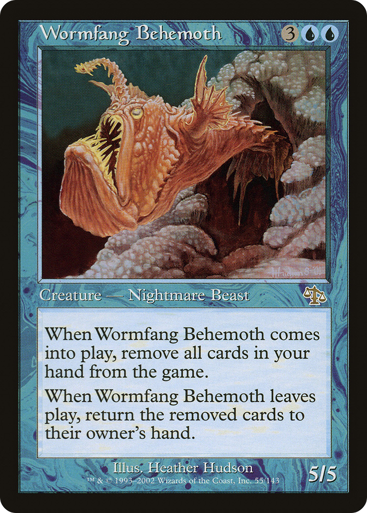 {R} Wormfang Behemoth [Judgment][JUD 055] - Misty Mountain Games