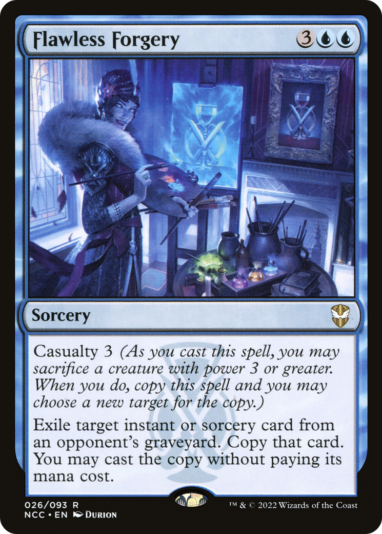 {R} Flawless Forgery [Streets of New Capenna Commander][NCC 026]