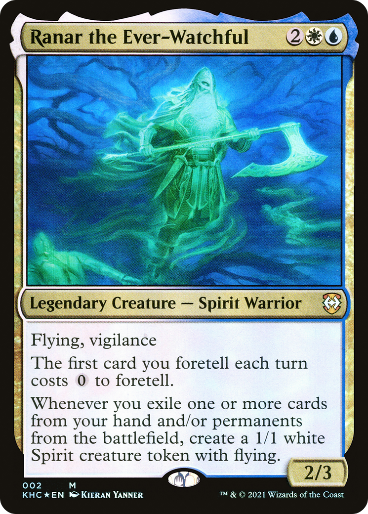 {R} Ranar the Ever-Watchful [Kaldheim Commander][KHC 002]