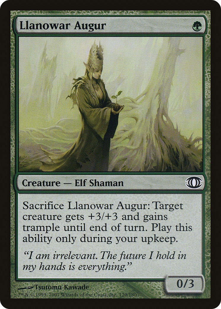 {C} Llanowar Augur [Future Sight][FUT 129]