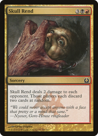 {C} Skull Rend [Return to Ravnica][RTR 195]