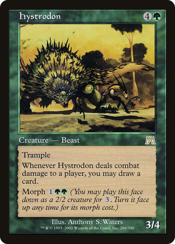 {R} Hystrodon [Onslaught][ONS 266]