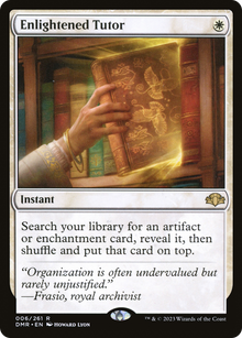 {R} Enlightened Tutor [Dominaria Remastered][DMR 006]