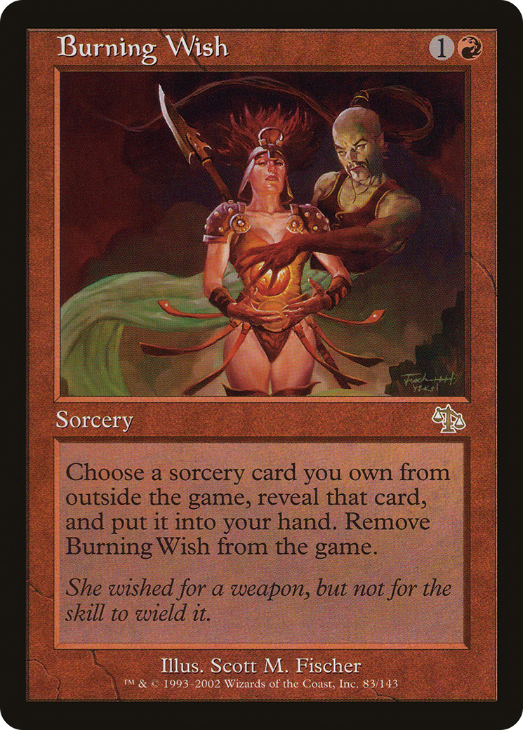 {R} Burning Wish [Judgment][JUD 083]