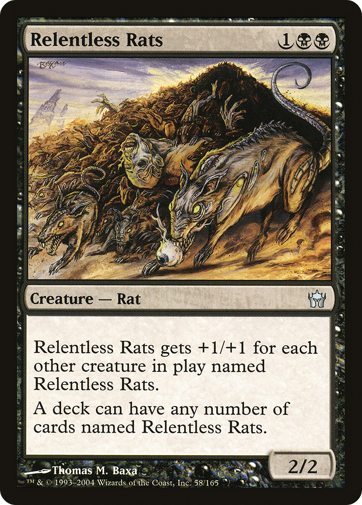 {C} Relentless Rats [Fifth Dawn][5DN 058] - Misty Mountain Games