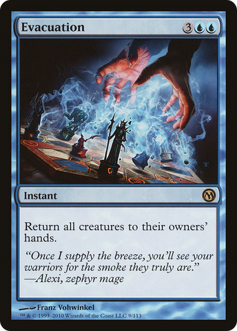 {R} Evacuation [Duels of the Planeswalkers][DPA 009]