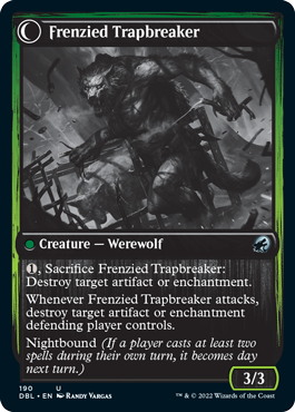{C} Outland Liberator // Frenzied Trapbreaker [Innistrad: Double Feature][DBL 190]