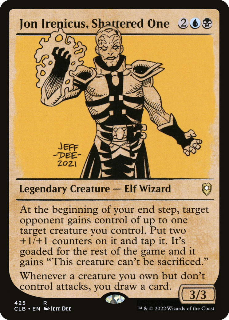 {R} Jon Irenicus, Shattered One (Showcase) [Commander Legends: Battle for Baldur's Gate][CLB 425]
